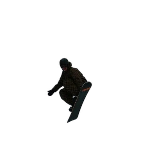 jacket, shoes, staff, creature transparent PNG cut-out