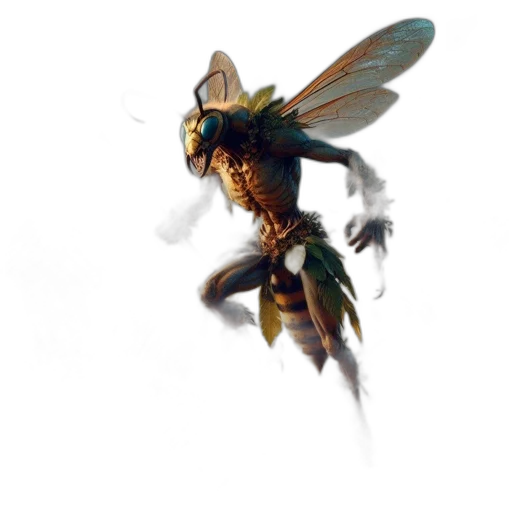 creature, animal, robot, staff transparent PNG cut-out