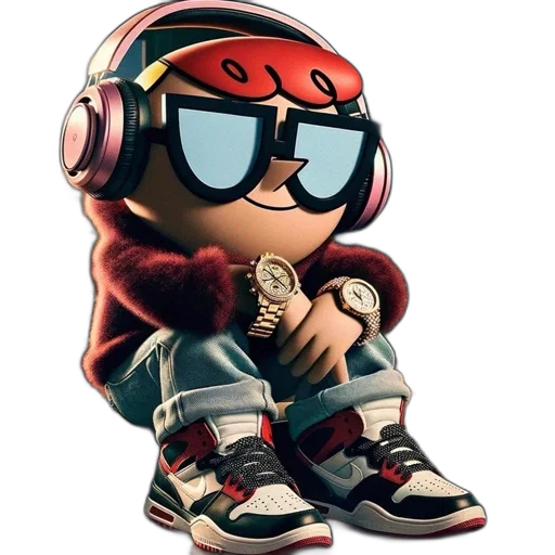 jacket, shoes, concept art, 3d render transparent PNG cut-out