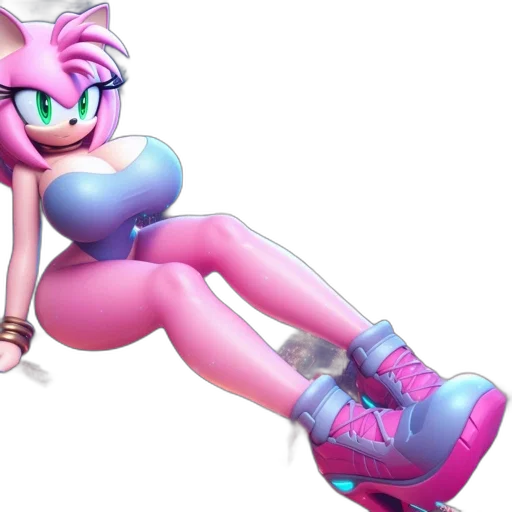 weapon, 3d render, vaporwave, concept art transparent PNG cut-out