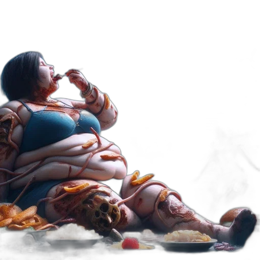 food, robot, creature, dress transparent PNG cut-out