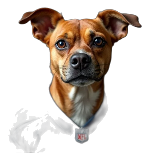 staff, animal, face, photorealistic transparent PNG cut-out