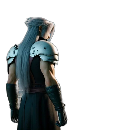 sword, jacket, dragon, staff transparent PNG cut-out