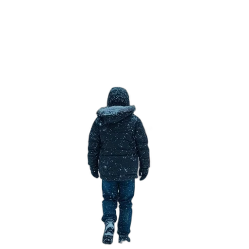 jacket, umbrella, face, robot transparent PNG cut-out