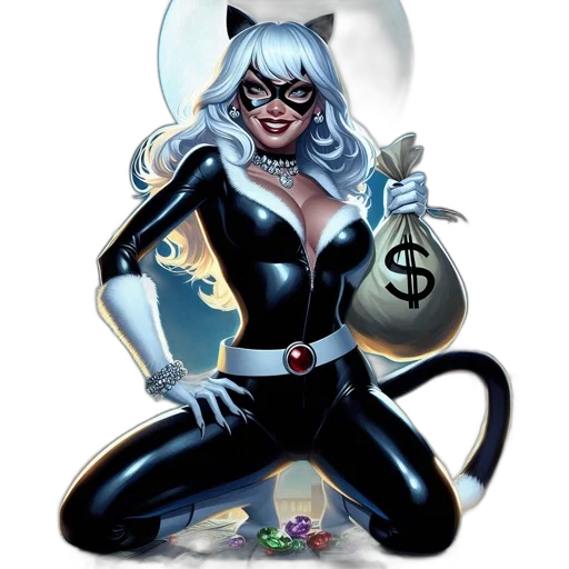 comic book art, concept art, cartoon, fantasy art transparent PNG cut-out