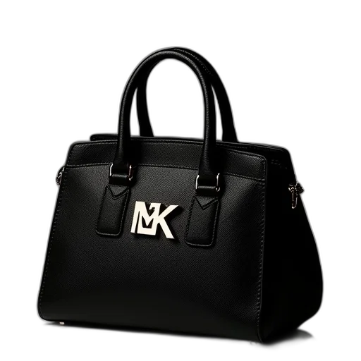 monochrome, michael, kors, handbag transparent PNG cut-out