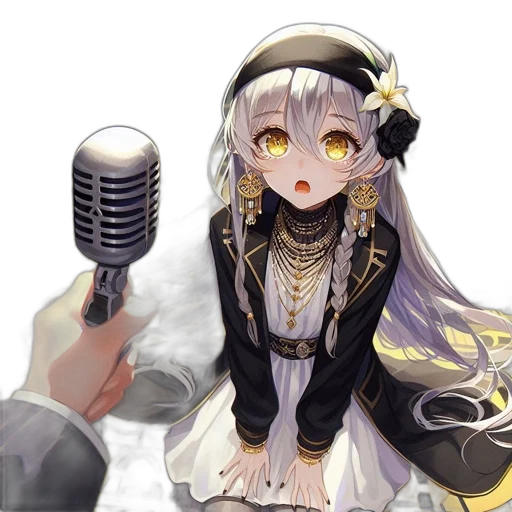 weapon, robot, staff, anime transparent PNG cut-out