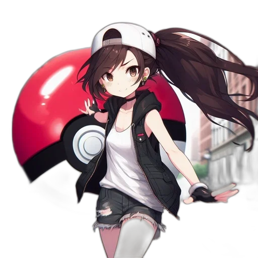 hat, staff, weapon, pixel art transparent PNG cut-out