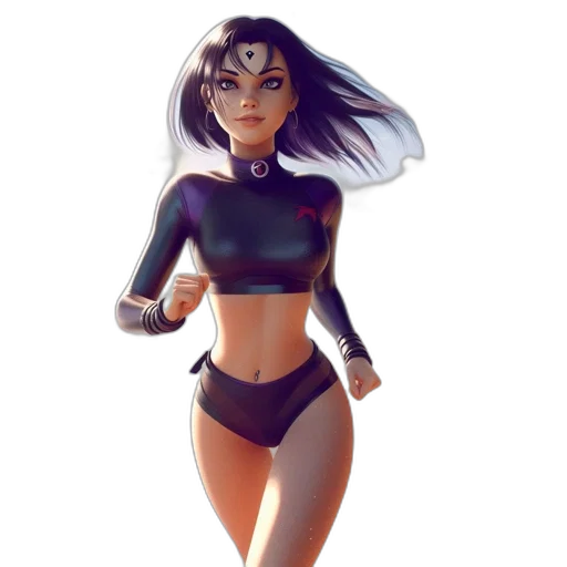 comic book art, concept art, 3d render, fantasy art transparent PNG cut-out