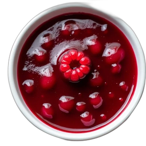 food, crown, photorealistic, red transparent PNG cut-out
