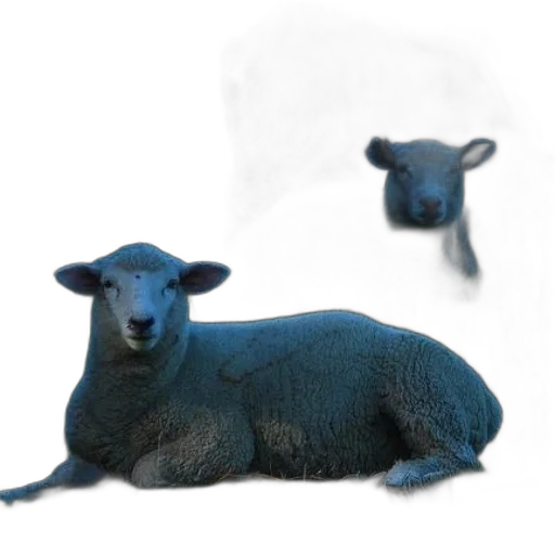 animal, creature, 3d render, concept art transparent PNG cut-out