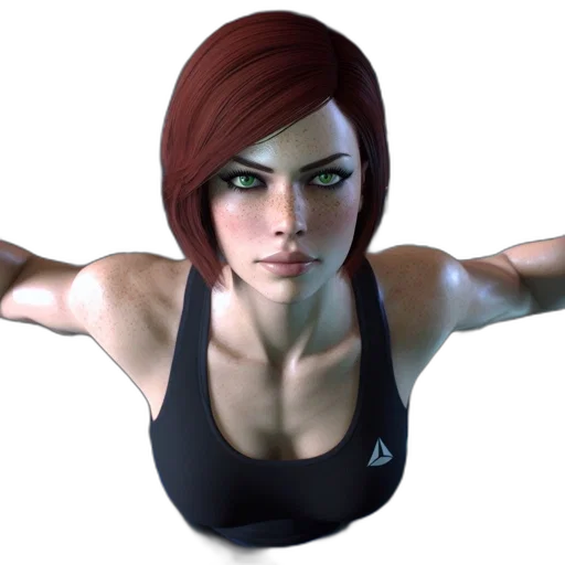face, jacket, robot, weapon transparent PNG cut-out