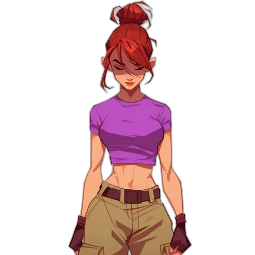 staff, jacket, dress, weapon transparent PNG cut-out