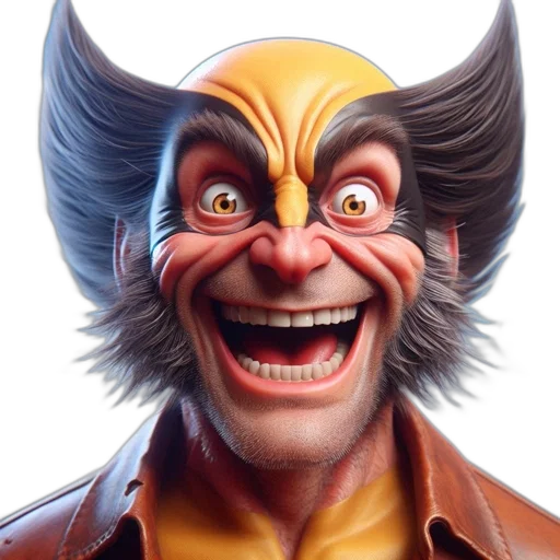 face, mask, concept art, 3d render transparent PNG cut-out