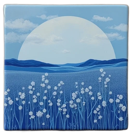 oil painting, photorealistic, watercolor, sunset transparent PNG cut-out