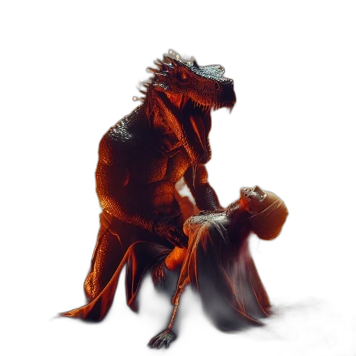 dragon, creature, animal, concept art transparent PNG cut-out