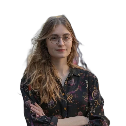 jacket, staff, dress, face transparent PNG cut-out