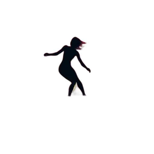 hair, dress, hat, staff transparent PNG cut-out