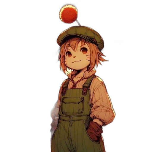 staff, hat, weapon, food transparent PNG cut-out
