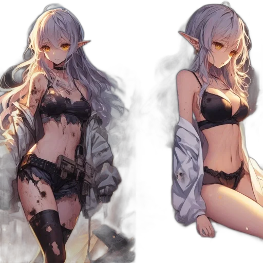 concept art, fantasy art, anime, pixel art transparent PNG cut-out