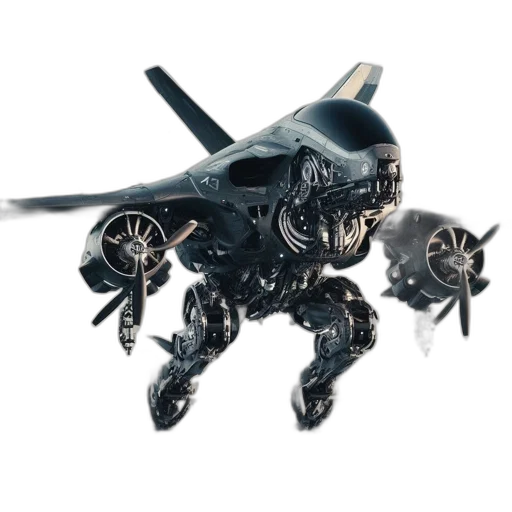weapon, creature, robot, dragon transparent PNG cut-out
