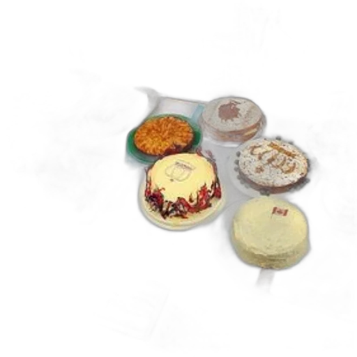 food, variety, cakes, including transparent PNG cut-out