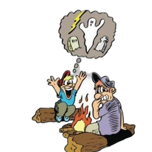 concept art, outer space, fire, cartoon transparent PNG cut-out