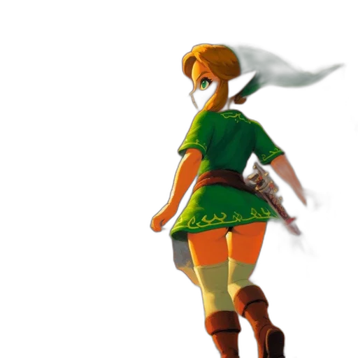 dress, weapon, sword, staff transparent PNG cut-out