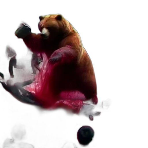 animal, concept art, 3d render, photorealistic transparent PNG cut-out