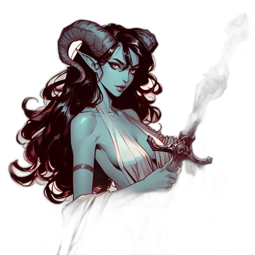 fantasy art, concept art, comic book art, pixel art transparent PNG cut-out