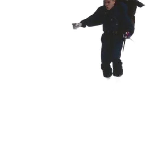 staff, jacket, umbrella, robot transparent PNG cut-out