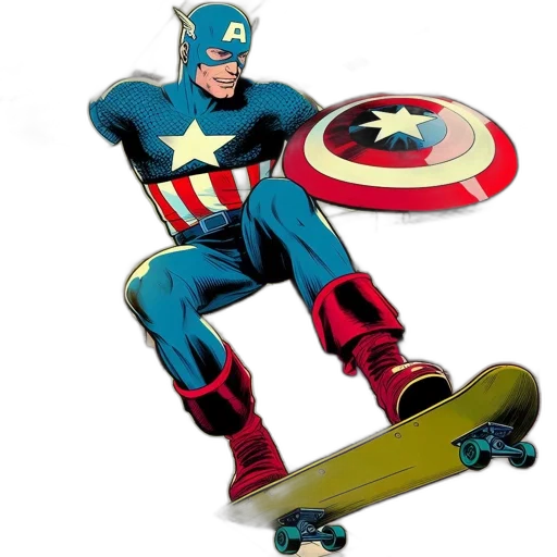 comic book art, concept art, 3d render, photorealistic transparent PNG cut-out