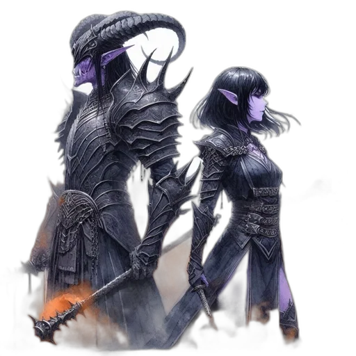 concept art, fantasy art, pixel art, comic book art transparent PNG cut-out