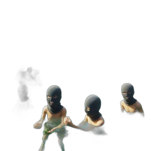 mask, weapon, creature, robot transparent PNG cut-out