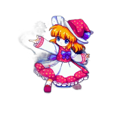 staff, dress, weapon, hat transparent PNG cut-out