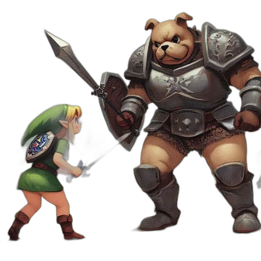 concept art, fantasy art, pixel art, comic book art transparent PNG cut-out