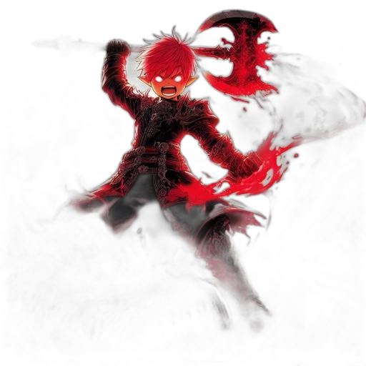 creature, dragon, mask, staff transparent PNG cut-out