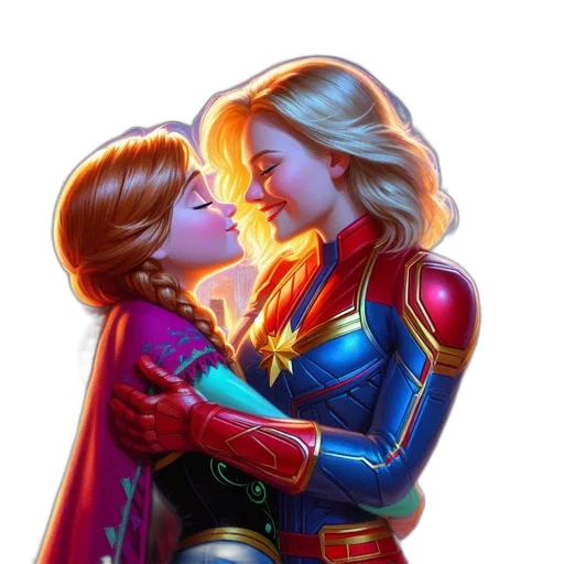 comic book art, concept art, cartoon, fantasy art transparent PNG cut-out