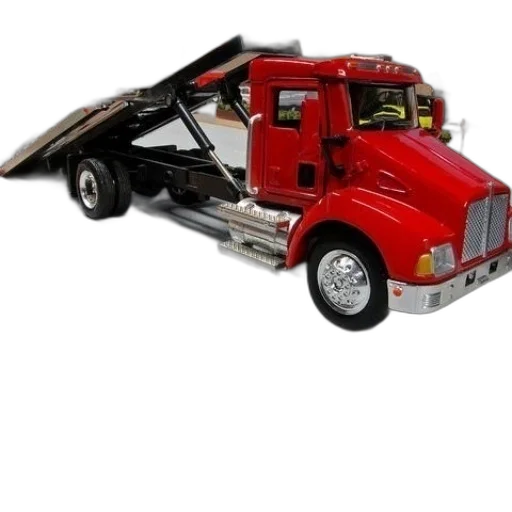 car, 3d render, red, tow transparent PNG cut-out