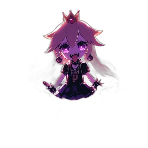 crown, staff, creature, mask transparent PNG cut-out