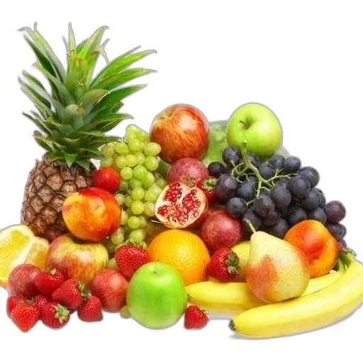 food, crown, photorealistic, colorful transparent PNG cut-out
