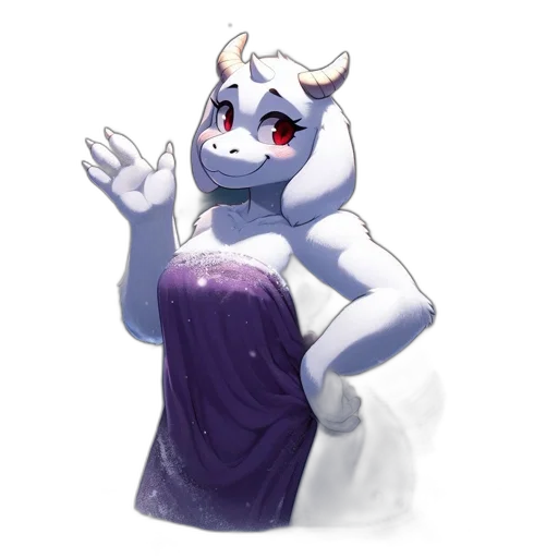 dress, crown, staff, creature transparent PNG cut-out