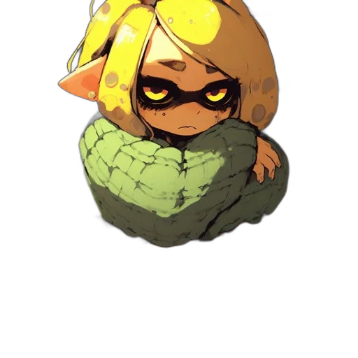 mask, hat, jacket, creature transparent PNG cut-out