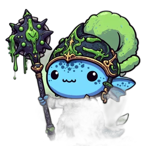 staff, dragon, creature, weapon transparent PNG cut-out