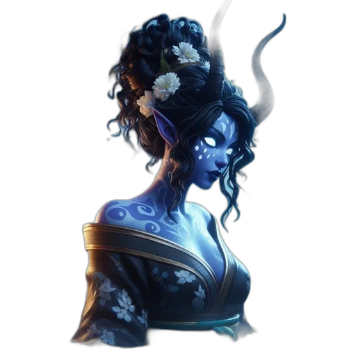 dress, staff, mask, face transparent PNG cut-out