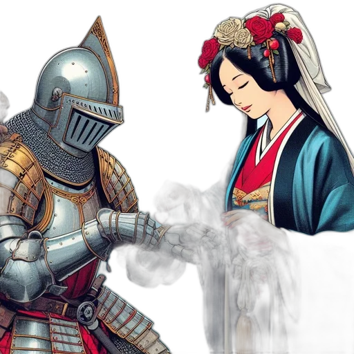 sword, robot, mask, weapon transparent PNG cut-out