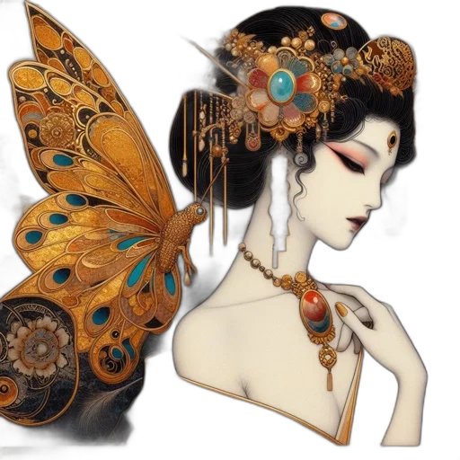 jewelry, crown, mask, fantasy art transparent PNG cut-out