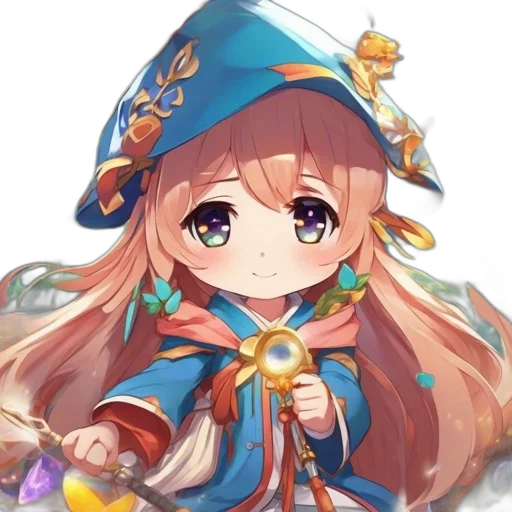 staff, crown, weapon, hat transparent PNG cut-out
