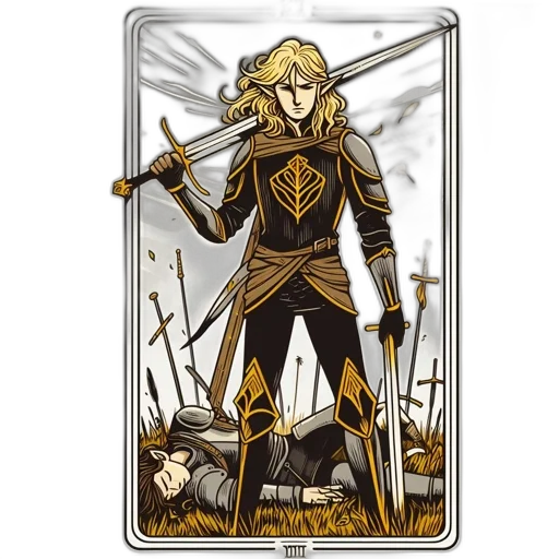 sword, fantasy art, comic book art, concept art transparent PNG cut-out