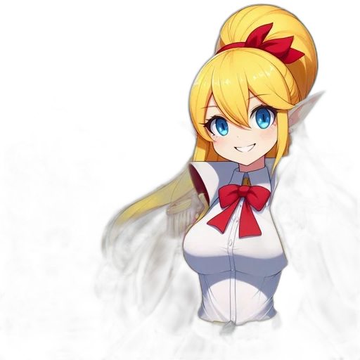 staff, dress, robot, crown transparent PNG cut-out